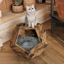 Load image into Gallery viewer, 25.98&#39;&#39; Modern Pet Furniture Cat Carrier, Sofa Side Table, Planter MDF Multifunctional Furniture, Burmese Sumac
