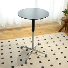 Load image into Gallery viewer, Movable Adjustable Bar Table Pub Table 360 Swivel Counter Bar Height Aluminum Star Base Movable for Stand Desk Bistro Table Dining Room Home Kitchen Table
