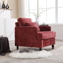 Load image into Gallery viewer, Wood Frame Armchair, Modern Accent Chair Lounge Chair for Living Room
