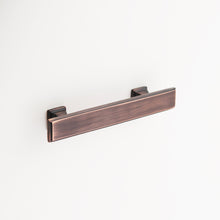 Load image into Gallery viewer, Irene Solid Brass Drawer Pull - 4 Inch Centers
