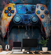 Carregar imagem no visualizador da galeria, Playstation Gamer Wallpaper Mural. #6913

