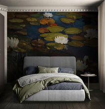 Carregar imagem no visualizador da galeria, Albert Edelfelt Water Lilies Painting Wallpaper Mural. #6963
