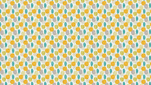 Load image into Gallery viewer, Autumn Leaves Wallpaper. Yellow, Grey, Teal Leaf Wall Mural. #6966
