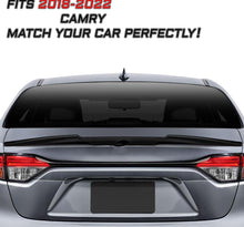 Cargar imagen en el visor de la galería, Auraroad 3.9 ★★会 68 Rear Spoiler Compatible with 2018-2024 8th Gen Camry LE SE XLE XSE,M4 Style Rear Trunk Wing ABS Rear Spoiler (Matte Black)
