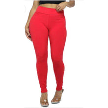 Load image into Gallery viewer, SOLID SEAMLESS LEGGINGS - PLUS
