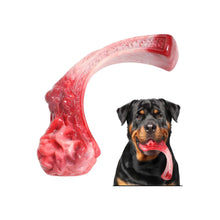 Load image into Gallery viewer, Steak Shape Beef Flavor Nylon Indestructible Dog Bone Chew Toy
