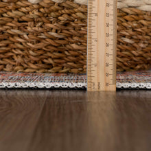 Load image into Gallery viewer, Urpi Rose &amp; Blue Washable Area Rug - Clearance
