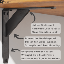 Load image into Gallery viewer, Jetstream Low Profile Countertop Brackets (2 Pack)
