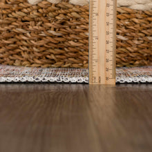 Cargar imagen en el visor de la galería, Flat Pile Urpi Red Washable Rug - Clearance
