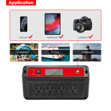 Carregar imagem no visualizador da galeria, ACOPOWER 1500W 12V Pure Sine Wave Inverter
