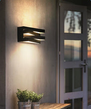 Load image into Gallery viewer, MIRODEMI® Black/White Outdoor/Indoor Alumunim LED Wall Light For Garden, Villa, Porch
