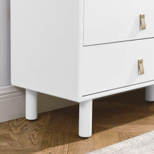 Load image into Gallery viewer, With 5 drawers storage cabinet drawer cabinet multifunctional storage cabinet modern drawer cabinet wooden storage cabinet leather handle drawer cabinet home storage cabinet office cabinet
