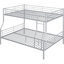 Load image into Gallery viewer, Full XL Over Queen Metal Bunk Bed, Sliver

