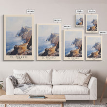 Load image into Gallery viewer, El Hierro, Spain Watercolor Beach Print, Vacation Gift, Spain Wall Art, Beach Painting, Beach Decor, Beach Painting
