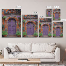 Cargar imagen en el visor de la galería, Change34 Architecture Print, 19th Century Architecture Photography, Mexico City Wall Art, Wood Framed Canvas Print
