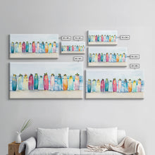 Cargar imagen en el visor de la galería, Christmas beach art, tropical Christmas decor, canvas print, Christmas wall art, beach Christmas decor, holiday wall art
