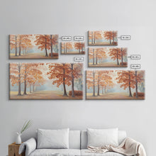 Load image into Gallery viewer, Elegant Christmas party with guests in formal attire by a Christmas tree Framed Canvas Print, holiday wall art for classy Christmas decor
