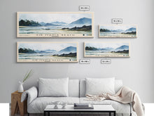 Carregar imagem no visualizador da galeria, Air Manis Beach, Indonesia Watercolor Beach Print, Vacation Gift, Indonesia Wall Art, Framed Canvas Print, Framed Beach Painting
