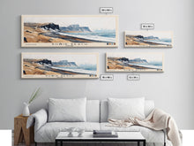 Load image into Gallery viewer, Búðir Beach, Iceland Watercolor Beach Print, Vacation Gift, Iceland Wall Art, Beach Painting, Beach Decor, Beach Painting
