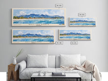 Load image into Gallery viewer, Gili Islands, Indonesia Watercolor Beach Print, Vacation Gift, Indonesia Wall Art, Beach Painting, Beach Decor, Beach Painting
