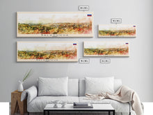 Carregar imagem no visualizador da galeria, Balashikha Russia Travel Art, City Art, Framed Canvas Print or Metal Wall Art, Europe Travel Poster, Panoramic Wall Art, Extra Wide Wall Art
