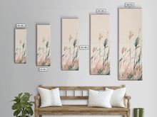 Carregar imagem no visualizador da galeria, Autumn Forest Scene Pine Trees Giant Sun Skinny Art Tall Art Framed Canvas Print Japanese Style Art Ukiyo-e Art Wood Block Print Scenic
