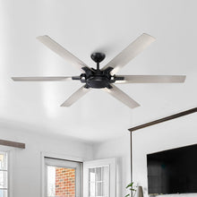 Cargar imagen en el visor de la galería, 70&quot; Madhya Industrial Ceiling Fan with Remote Control
