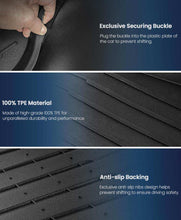 Load image into Gallery viewer, Proud Bird 4.1 1 i (8) Tesla Model Y Floor Mats 2023-2021 (5-Seater), Pure TPE, All Weather Floor Mats Tesla Accessories Model Y Trunk Mat &amp; Floor Mat
