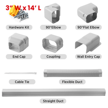 Load image into Gallery viewer, Decorative PVC Line Cover Kit
