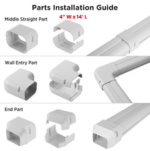Load image into Gallery viewer, Decorative PVC Line Cover Kit
