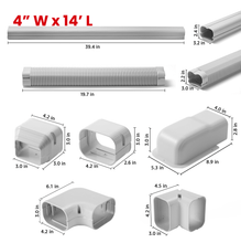 Load image into Gallery viewer, Decorative PVC Line Cover Kit
