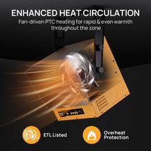Carregar imagem no visualizador da galeria, Neighborhood GH10K &amp; GH15K Smart Garage Heater - WiFi Enable
