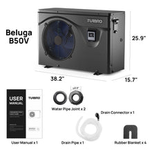 Cargar imagen en el visor de la galería, Beluga Inverter Swimming Pool Heat Pump, 33K/50K/58K/75K BTU
