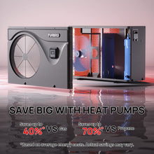 Cargar imagen en el visor de la galería, Beluga Inverter Swimming Pool Heat Pump, 33K/50K/58K/75K BTU

