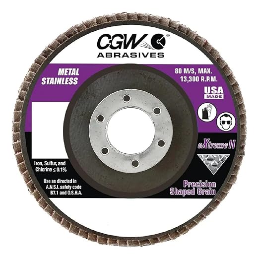 CGW Abrasives FLAP DISCS ALU