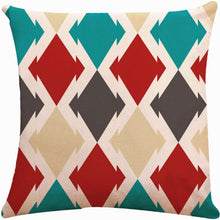 Load image into Gallery viewer, Colorful Geometric Cushion Covers
