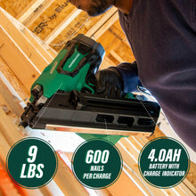 Carregar imagem no visualizador da galeria, Metabo HPT NR1890DCSTM 18V MultiVolt Cordless 3-1/2" Paper Tape Framing Nailer
