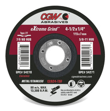 Cargar imagen en el visor de la galería, CGW Abrasives eXtreme Grind Grinding Wheels
