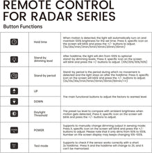 Cargar imagen en el visor de la galería, Universal Remote for LED UFO High Bay Lights - Dimmable, Color Control, Timer
