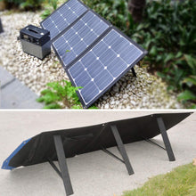 Load image into Gallery viewer, ACOPower 120W Portable Solar Panel Foldable Suitcase With Built In Integrated output Box

