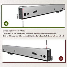 Load image into Gallery viewer, Barn Door Soft Close Kit in Stainless Steel
