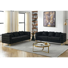 Carregar imagem no visualizador da galeria, 3-seater + 3-seater Combination sofa.BLACK teddy
