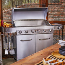 Carregar imagem no visualizador da galeria, 77352 | Full Stainless Propane Gas Grill with Free Rotisserie Kit
