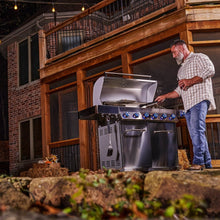 Carregar imagem no visualizador da galeria, 77352 | Full Stainless Propane Gas Grill with Free Rotisserie Kit
