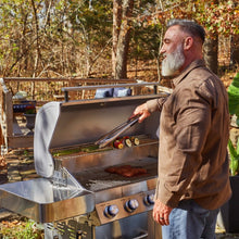 Carregar imagem no visualizador da galeria, 77352 | Full Stainless Propane Gas Grill with Free Rotisserie Kit
