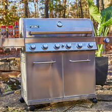 Carregar imagem no visualizador da galeria, 77352 | Full Stainless Propane Gas Grill with Free Rotisserie Kit
