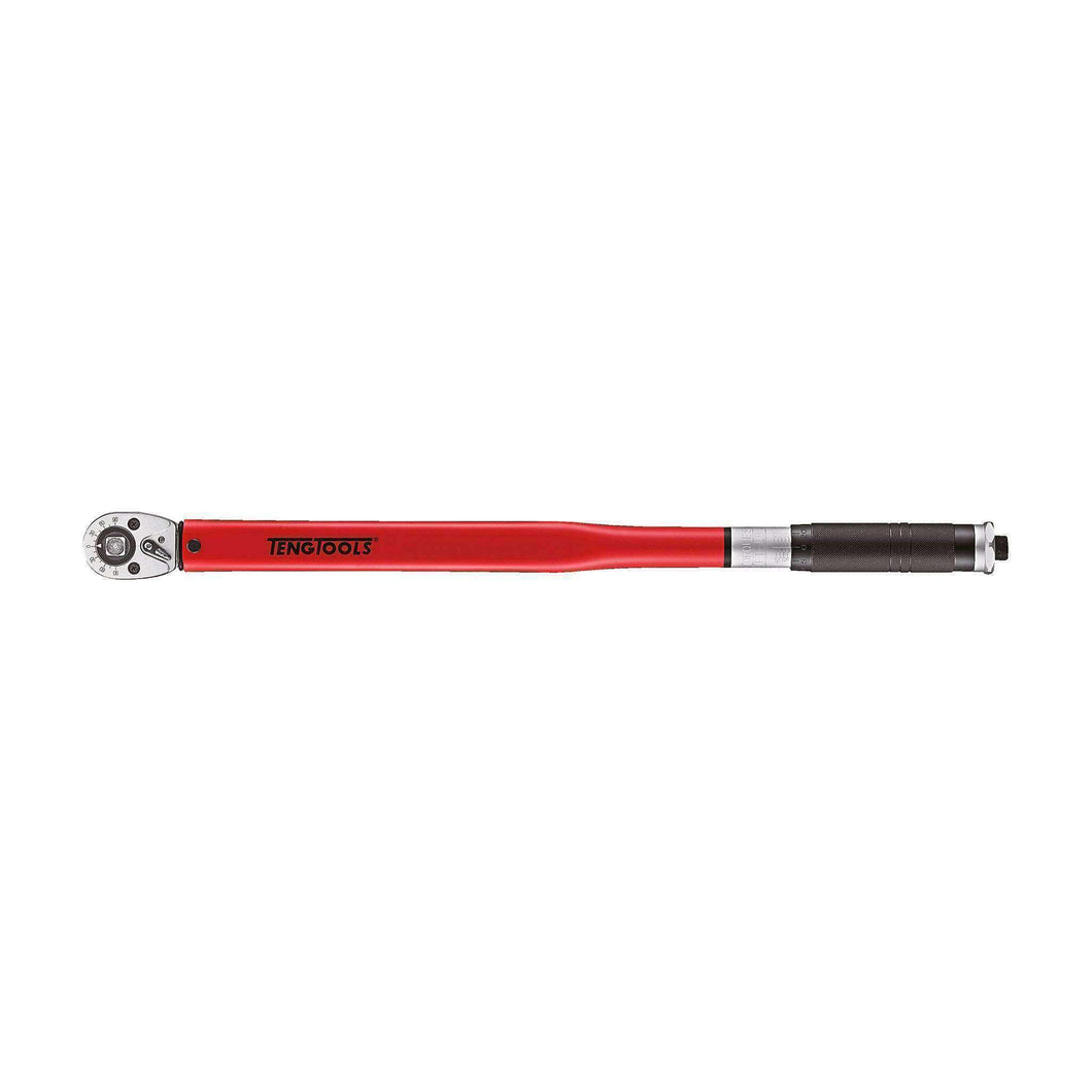 Teng Tools 1/2 Inch Drive Torque Wrench Bi-Directional 50 - 250ft-lb - 1292UAGE4R