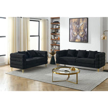 Carregar imagem no visualizador da galeria, 3-seater + 2-seater Combination sofa.BLACK teddy
