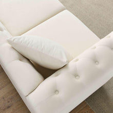 Carregar imagem no visualizador da galeria, 3-seater + 3-seater Combination sofa.Beige Velvet(W834S00063)

