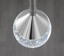 Load image into Gallery viewer, HAIXIANG Mini Chandeliers 3-Lights Modern Chrome Light Pendant Lights
